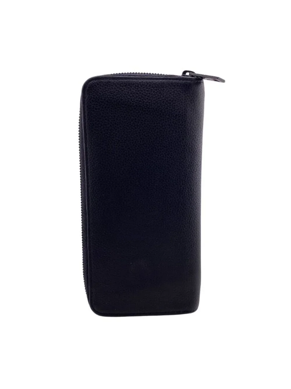 Louis Vuitton Wallet Zippy Vertical LV Aerogram Card Coin Purse Black